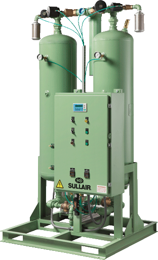 Sullair DEX500 desiccant externally heated dryer