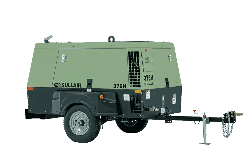 Alegre exhaustivo paraguas Compresores de aire portátiles 375H | Sullair