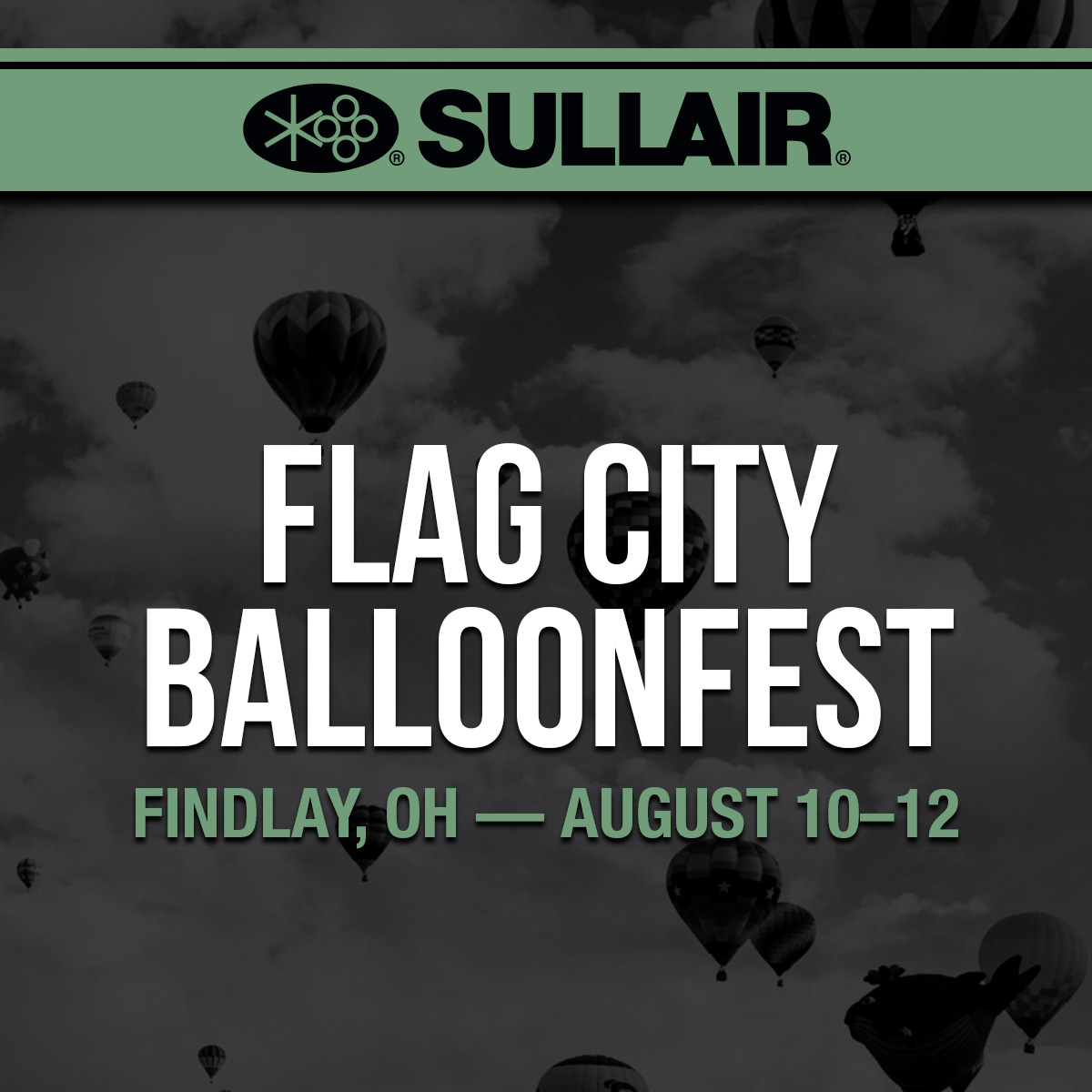 Sullair Balloon at Flag City BalloonFest