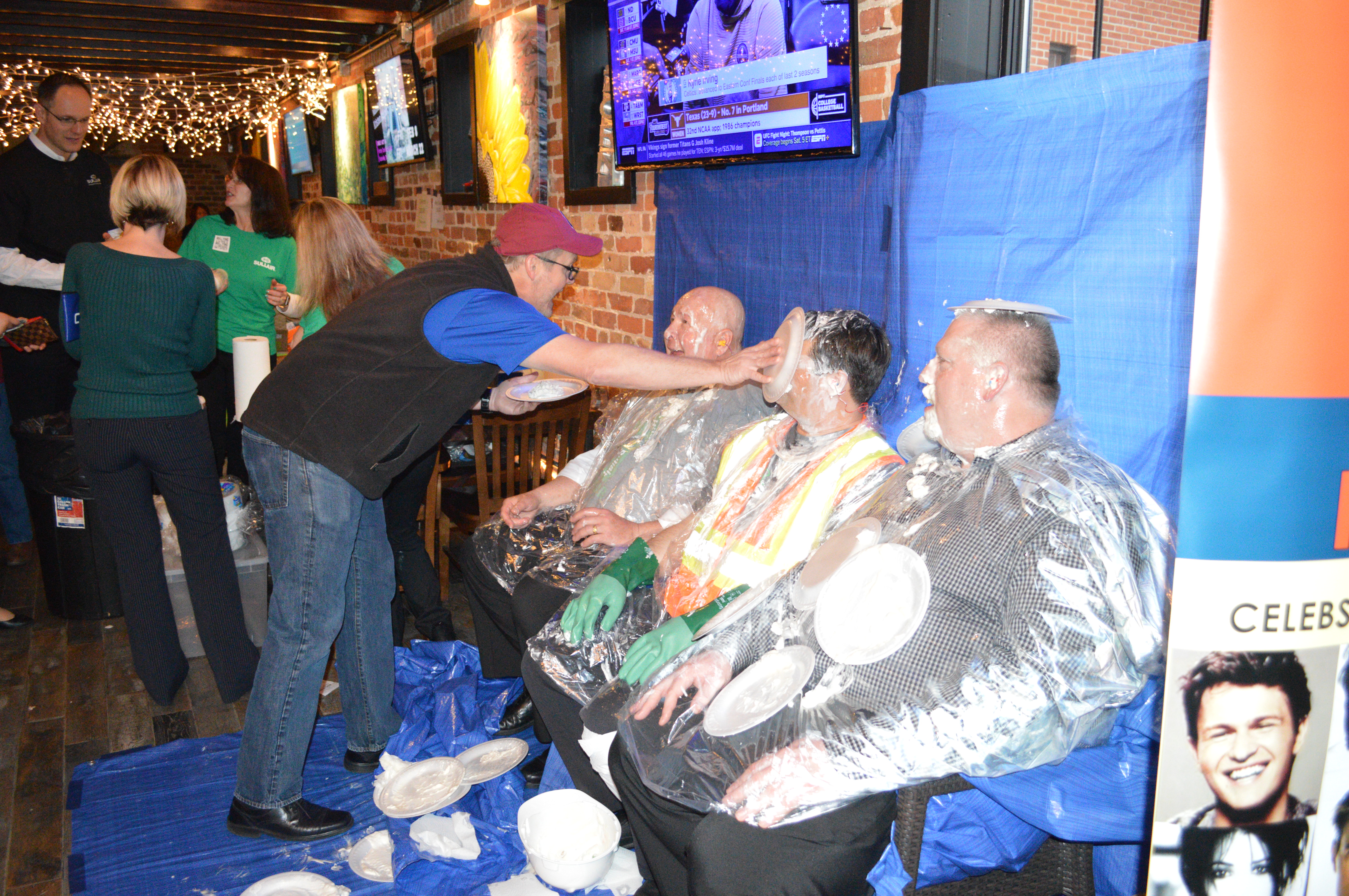 Sullair Pie Your Boss Event Raised $5,055 for Hey U.G.L.Y.