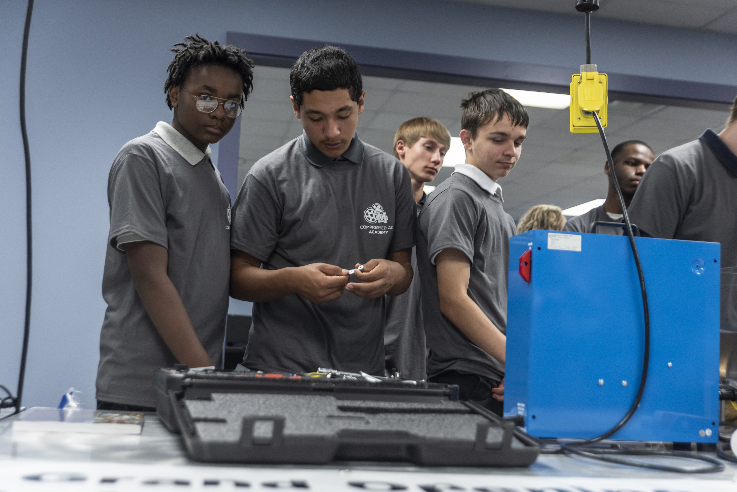 Compressed Air Academy Students