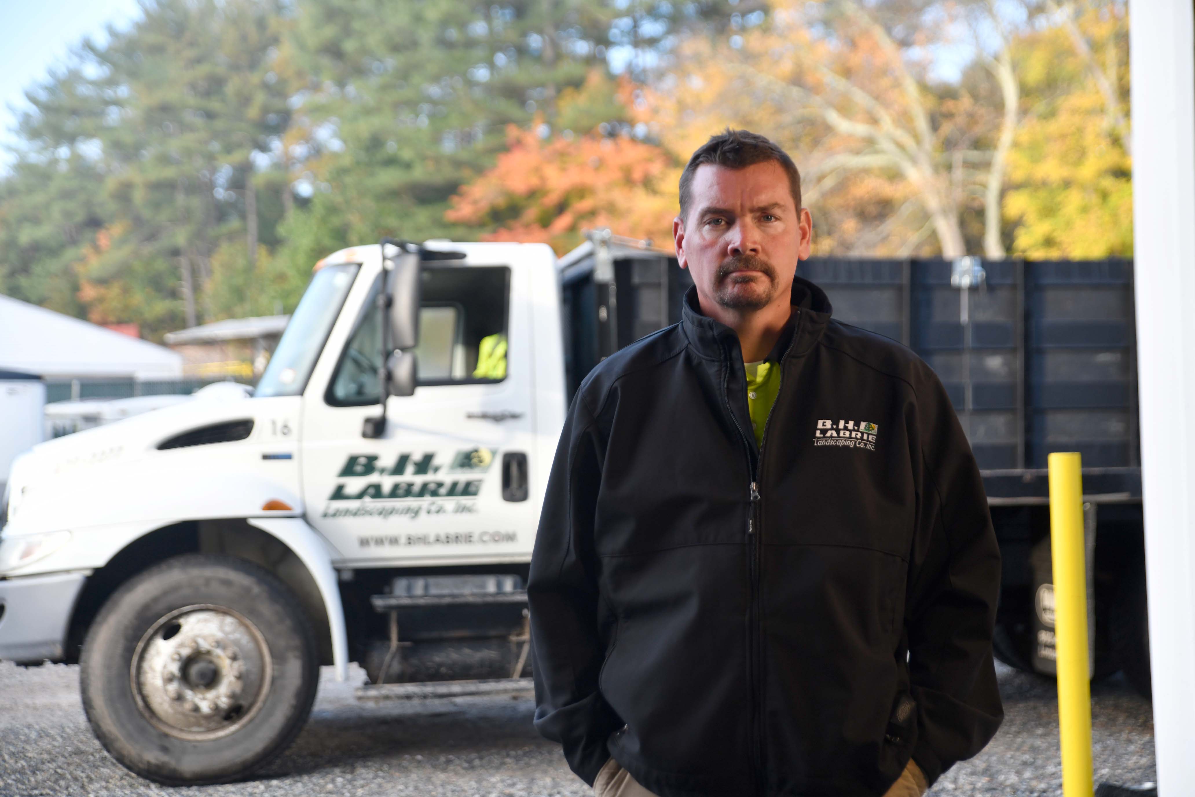 B.H. Labrie Landscaping relies on Sullair air compressors for their fall sprinkler blow outs.