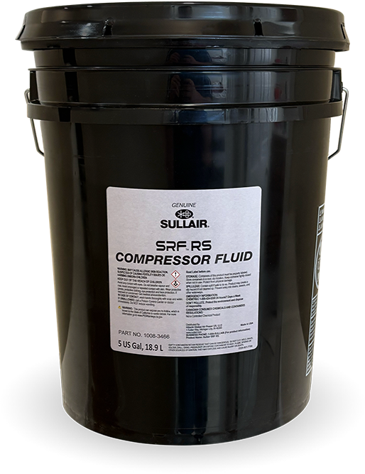 SRF™ RS compressor fluid bucket