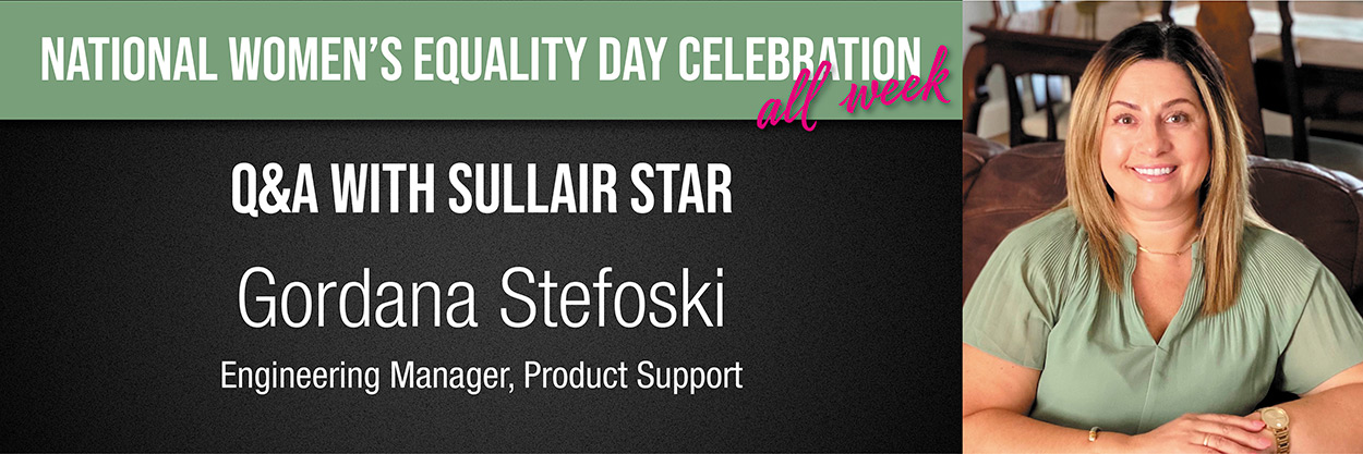 National Women's Equality Day Celebration - Gordana Stefoski, Engineering Manager, Product Support