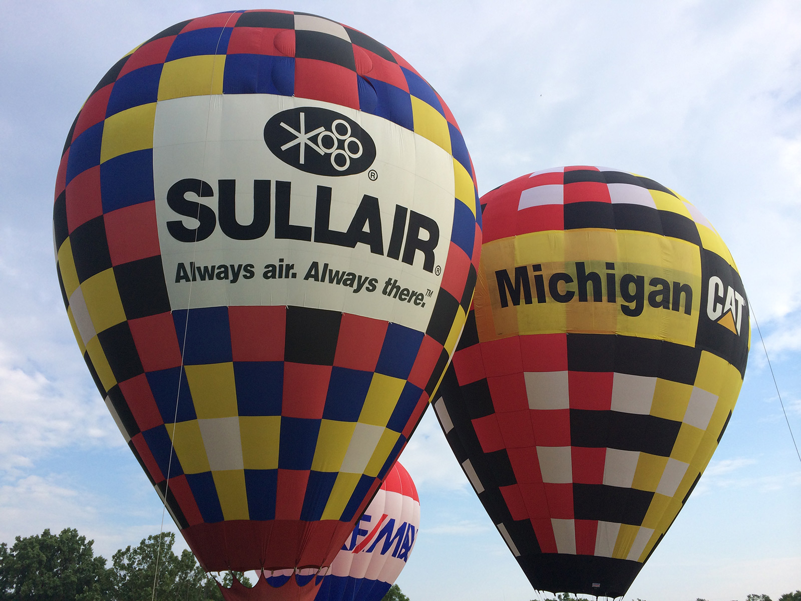 Sullair Balloon at 2014 Michigan Challenge BalloonFest