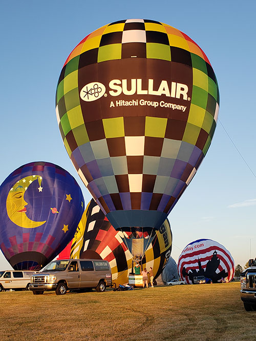 Sullair hot air balloon