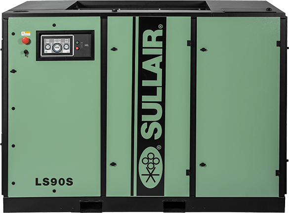 Sullair LS90 industrial air compressor