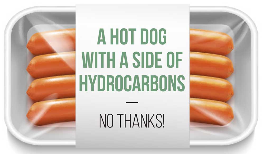 Hot Dog With Side Of Hydrocarbons