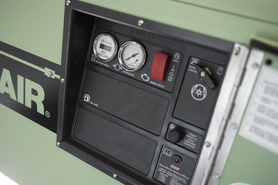 Sullair portable diesel air compressor control panel