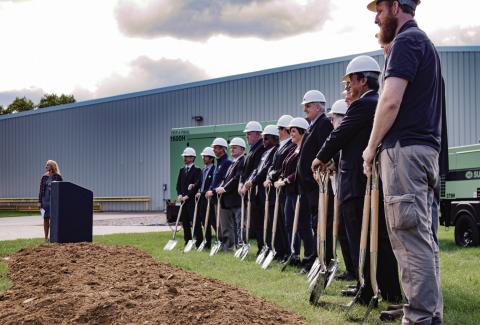 Sullair Michigan City Groundbreaking Ceremony