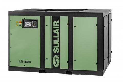 Sullair LS160 has been enhanced for increased efficiency and greater free air delivery