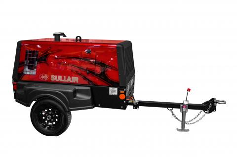 Sullair Perkins-Powered 185 cfm portable air compressor for The ARA Foundation