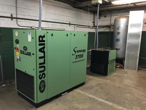 Sullair Compressed Air System installation