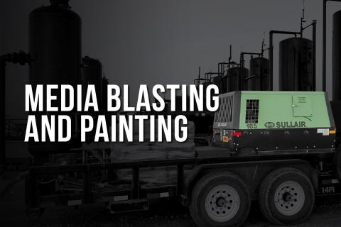 Using Compressed Air in Media Blasting and Painting