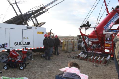 American Chunker Punkin Chunkin Used Sullair to Achieve World Record