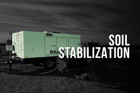 Using Compressed Air in Soil Stabilization