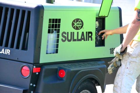 Cleaning and sanitizing your Sullair portable air compressor is important now, more than ever