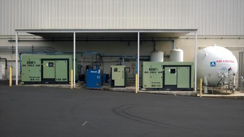 Compresores sin aceite Sullair en Signature Brands, Ocala, Florida