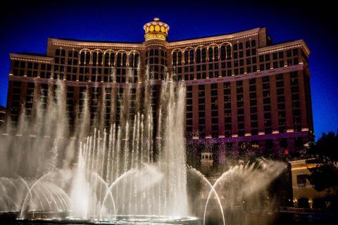 Bellagio Fountain in Las Vegas is powered by Sullair air compressors