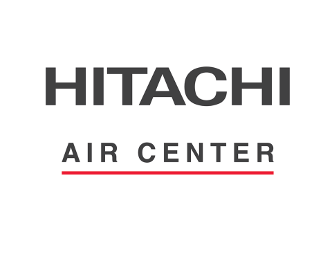 Hitachi Air Center mark. The Hitachi Global Air Power sales and service centers were recently rebranded.