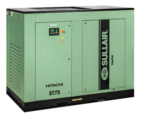 Compresseur d'air industriel à vis ShopTek ST75