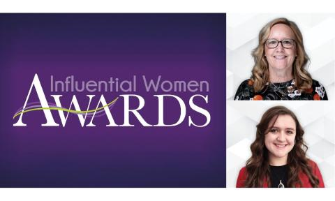 Jeanie Downs, Director of Environmental Health and Safety, and Nicole Pomeroy, Manufacturing Engineer, are finalists for the 2026 Influential Women Awards.